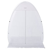 Portable spray paint booth folded flat for storage