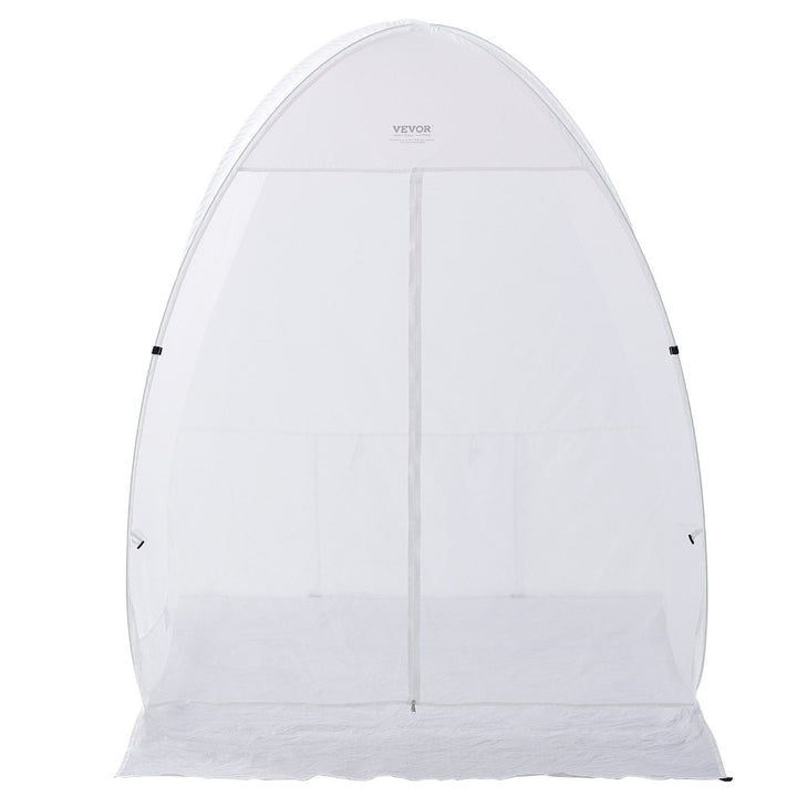 Portable spray paint booth folded flat for storage