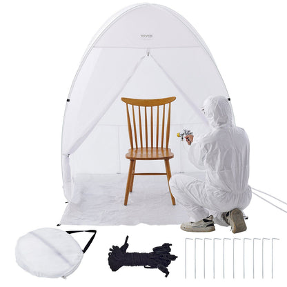 Portable Spray Paint Shelter Pop-Up Paint Booth8