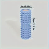 Vibrating massage roller in Pink, detail shot