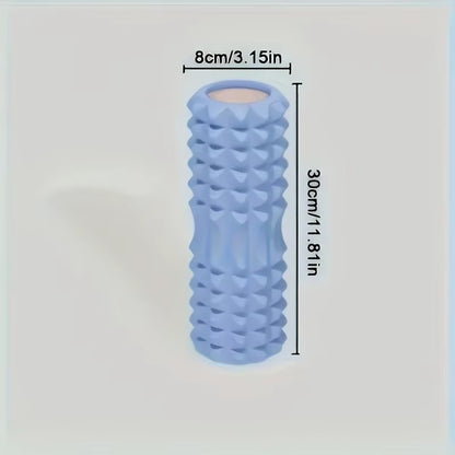 Vibrating massage roller in Pink, detail shot