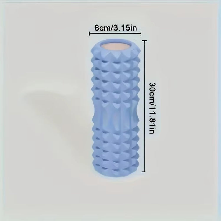 Vibrating massage roller in Pink, detail shot