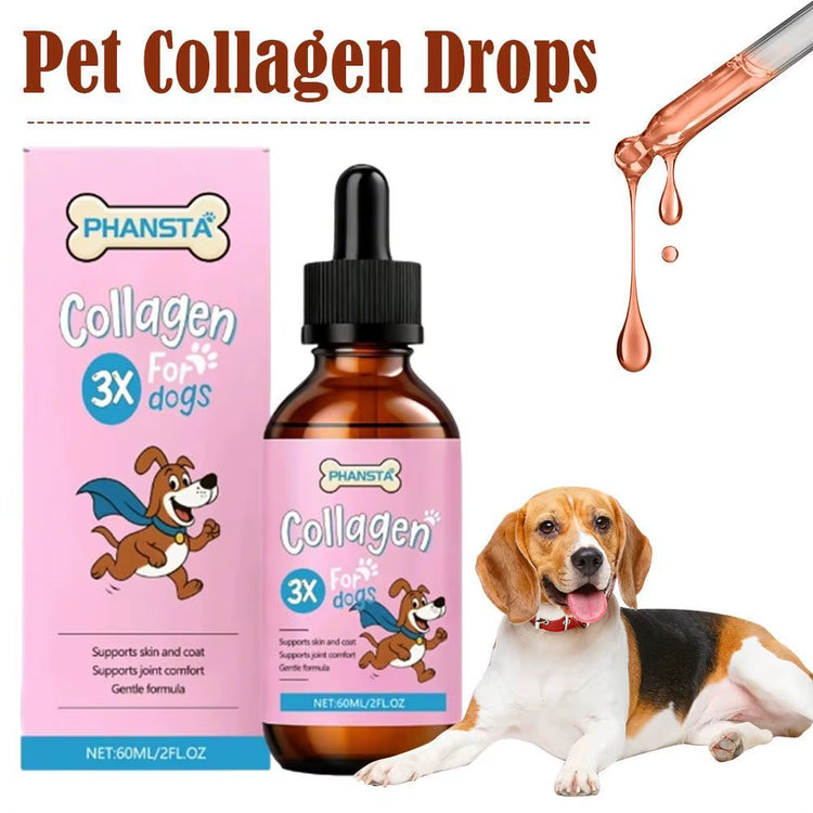 Liquid Collagen Pet Supplement Drops