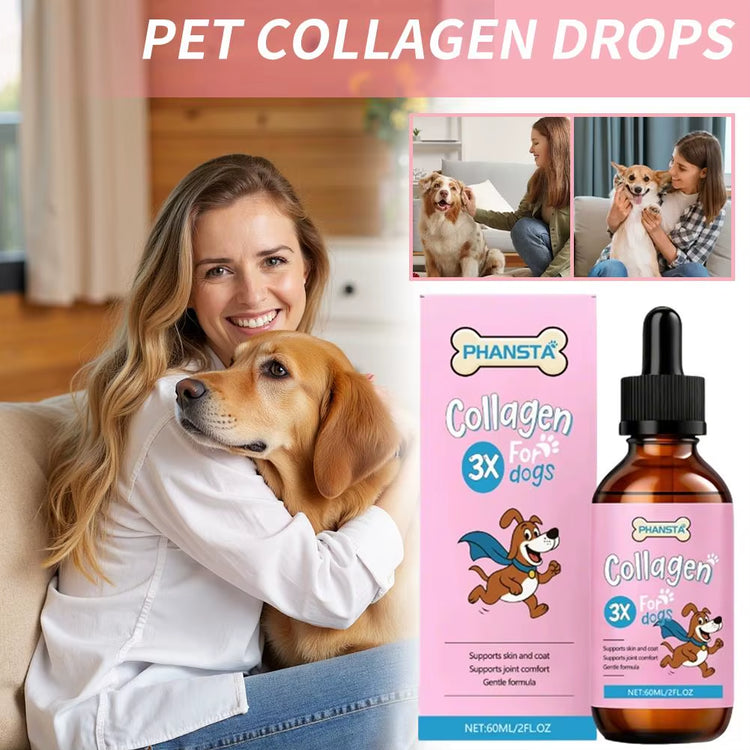 Liquid Collagen Pet Supplement Drops