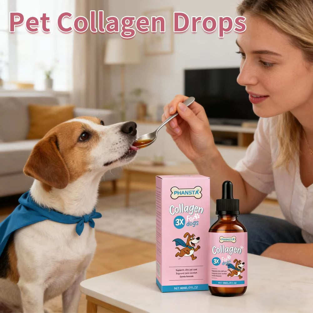 Liquid Collagen Pet Supplement Drops
