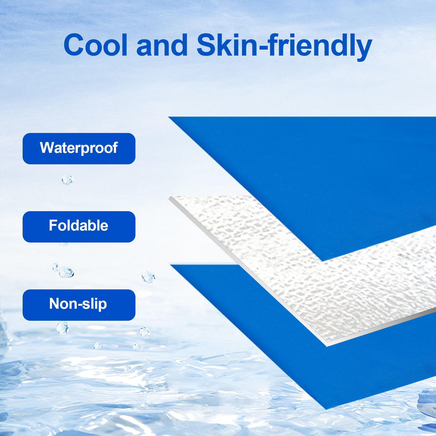 Pressure activated dog cooling mat in-use lifestyle
