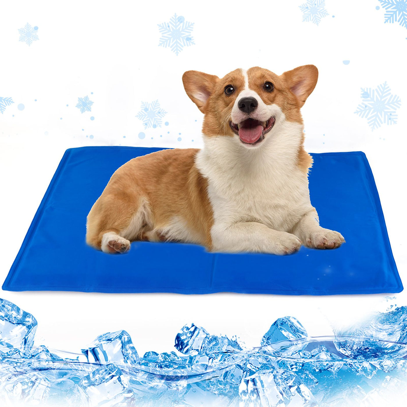 Pressure activated dog cooling mat extra detail