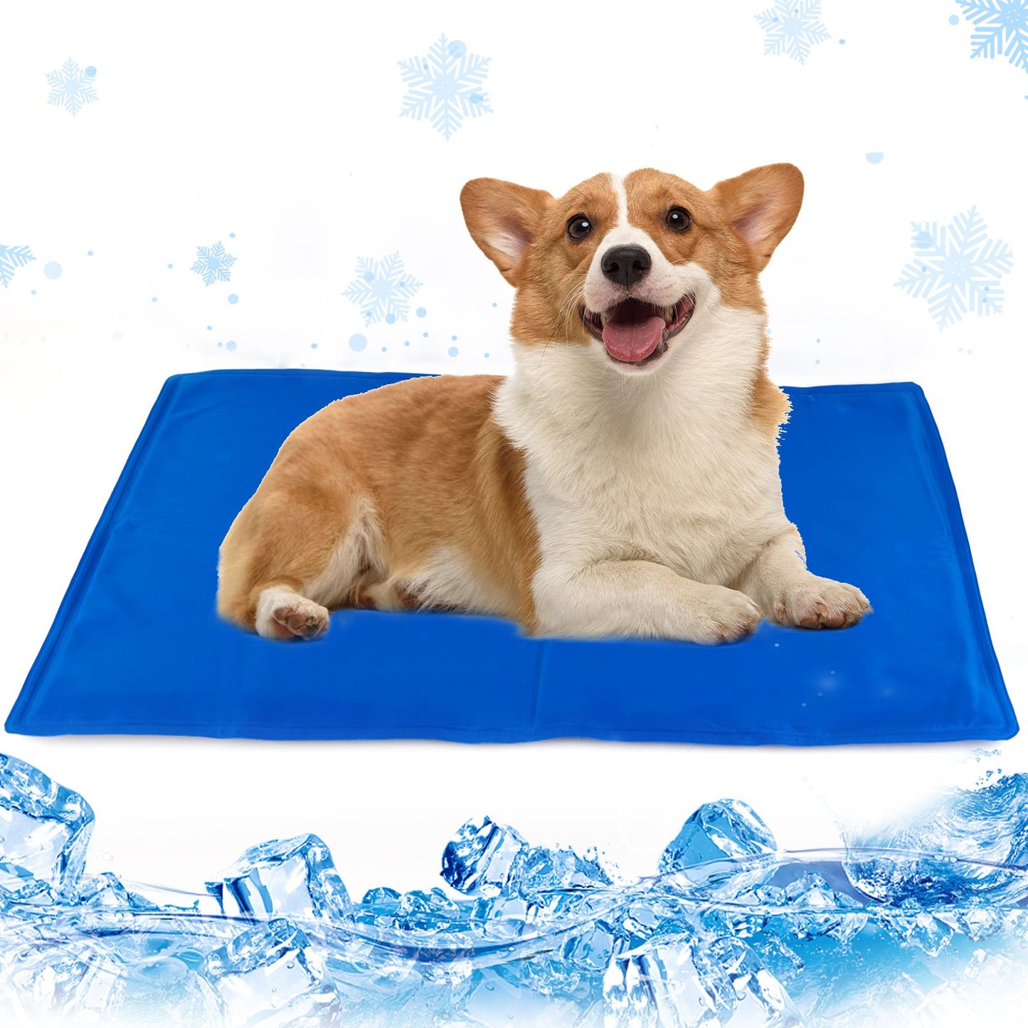 Pressure activated dog cooling mat extra detail