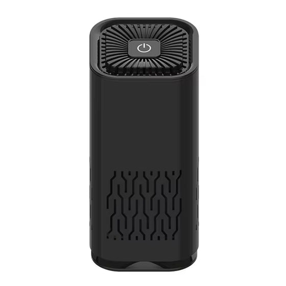 PureBreeze HEPA filter close-up inside air purifier