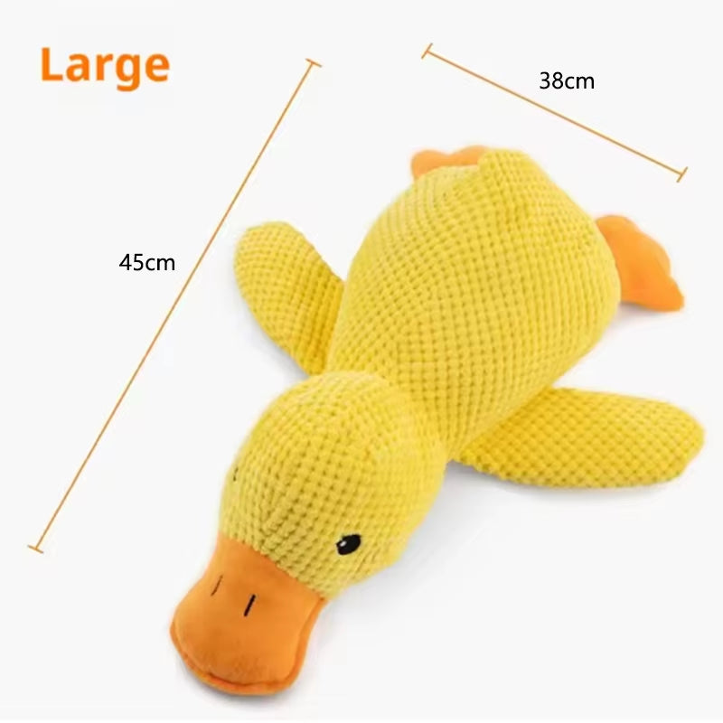 QuackGuard duck toy stitching detail
