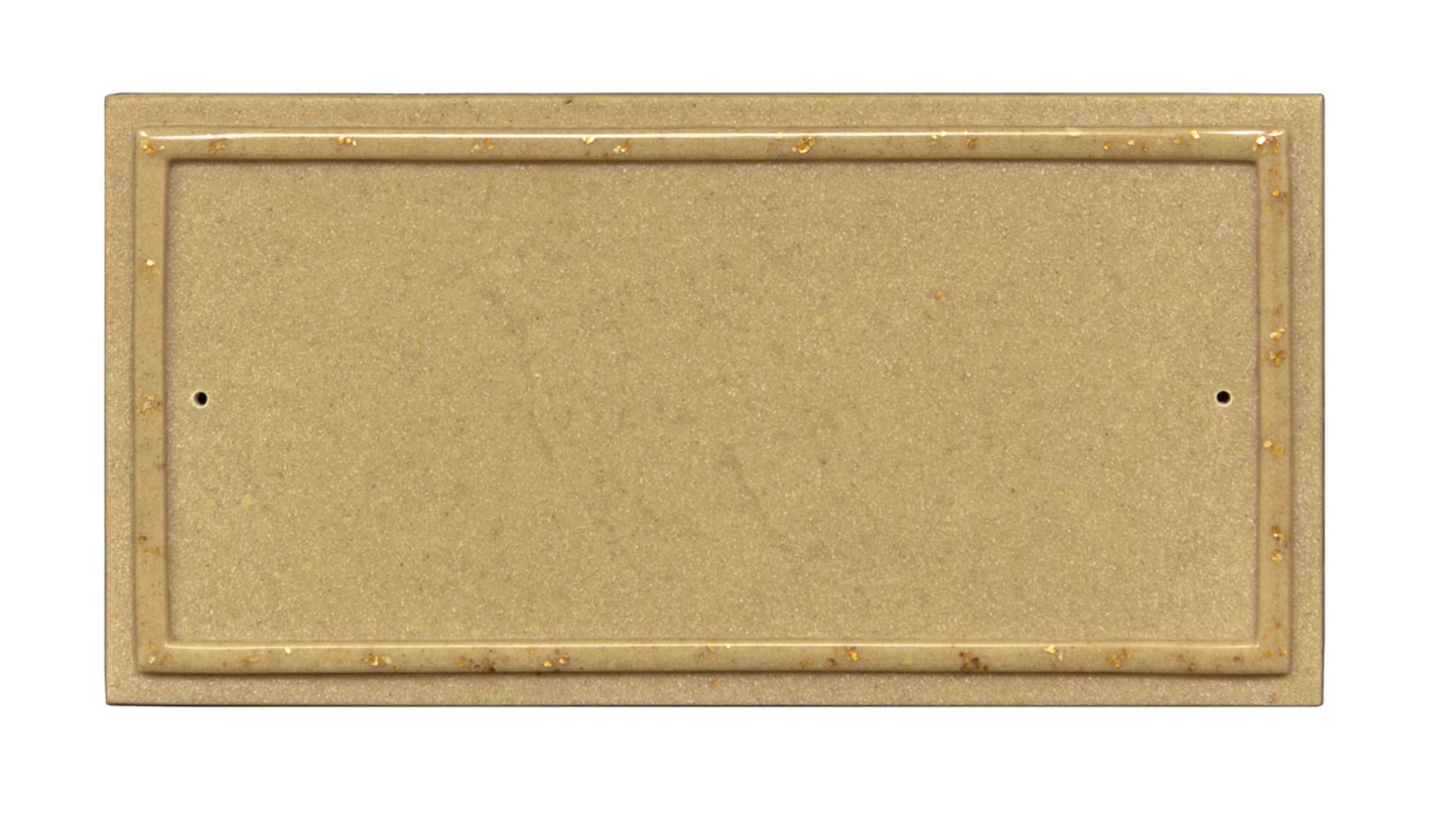 Ridgestone Crushed Stone Address Plaque DIY Kit