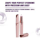 Rechargeable Eyebrow Hair Remover rotating head close-up