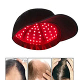 Red light hair growth cap, front view