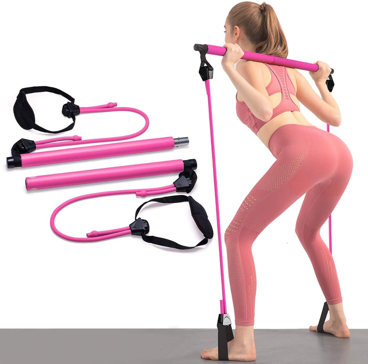 resistance band bar training system main product view