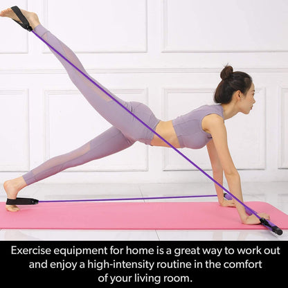 resistance band bar training system secondary angle