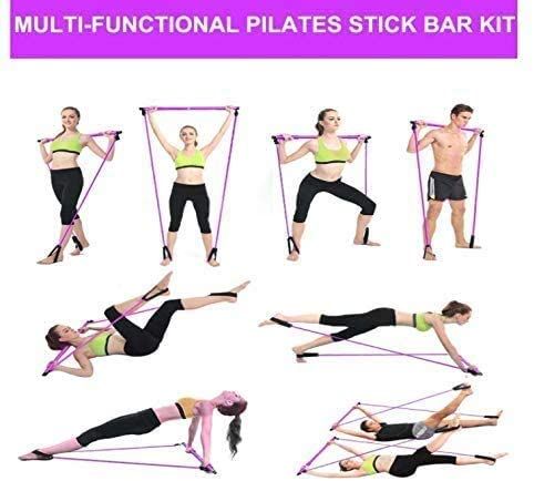 resistance band bar training system additional view