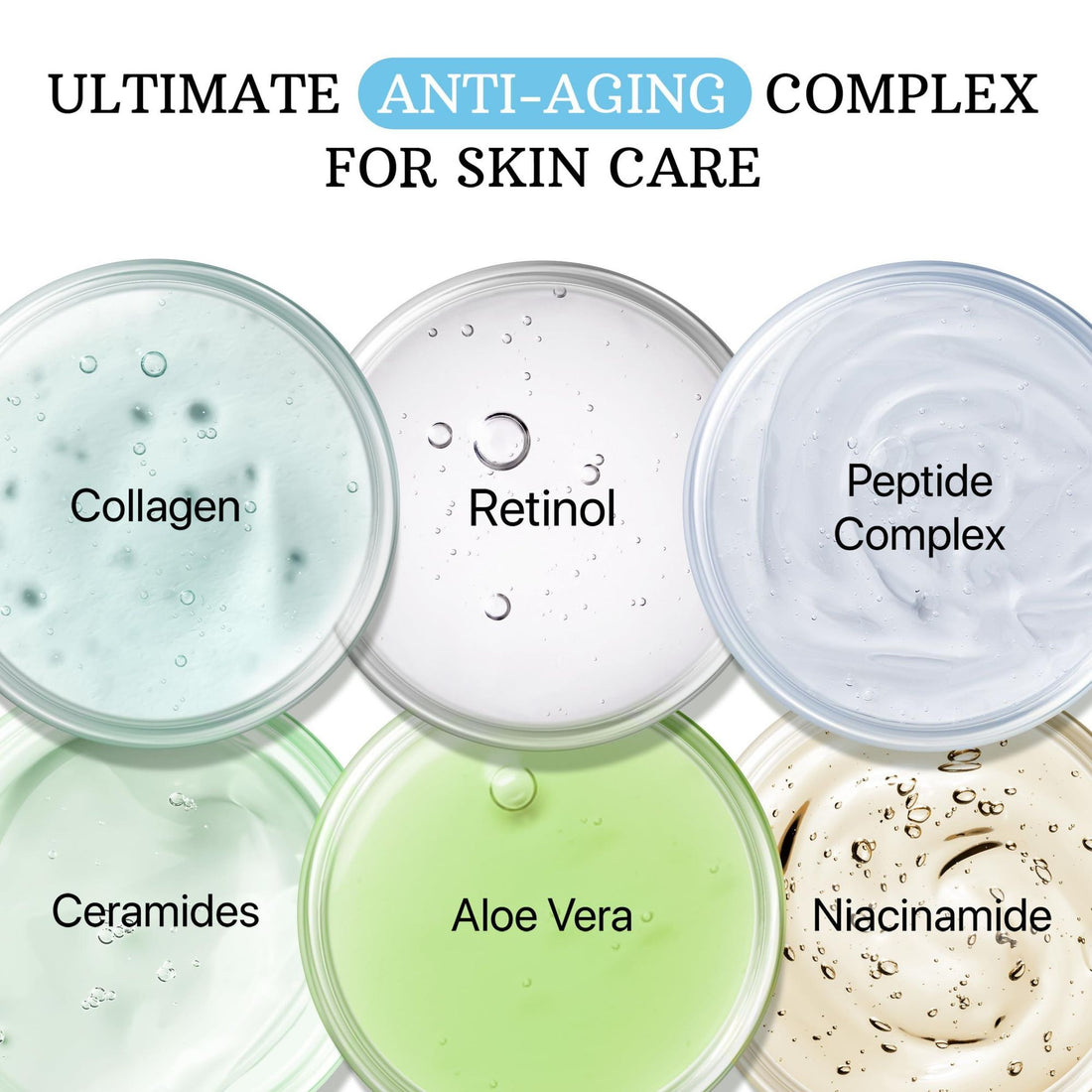 Retinol Anti-Aging Face Cream close-up of texture