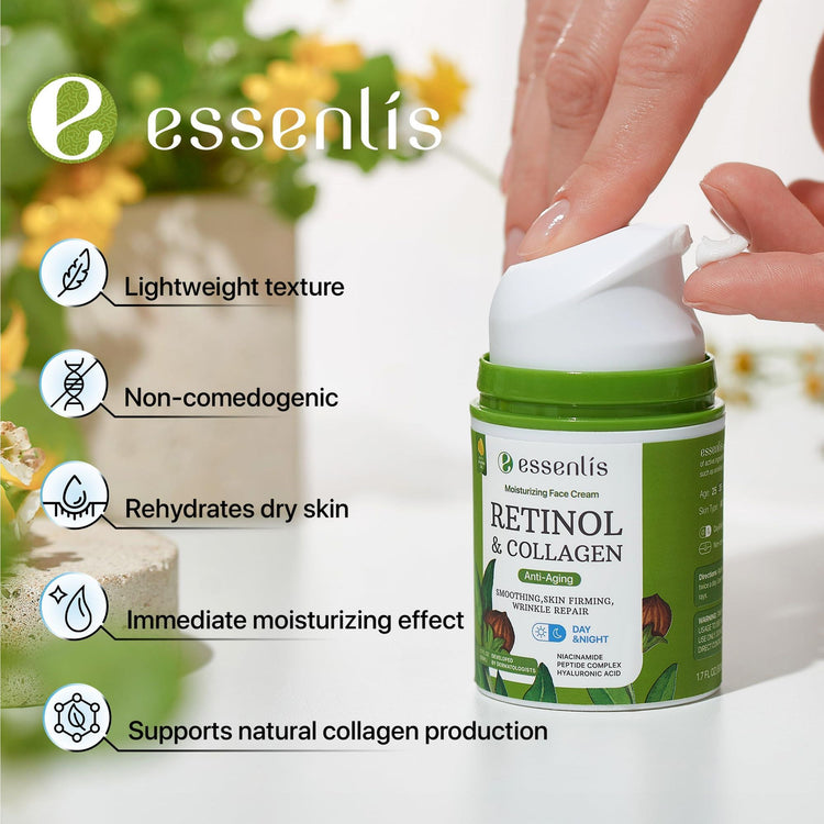 Retinol Anti-Aging Face Cream pack detail
