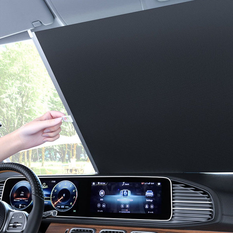 Retractable Car Window Sun Shade main product view