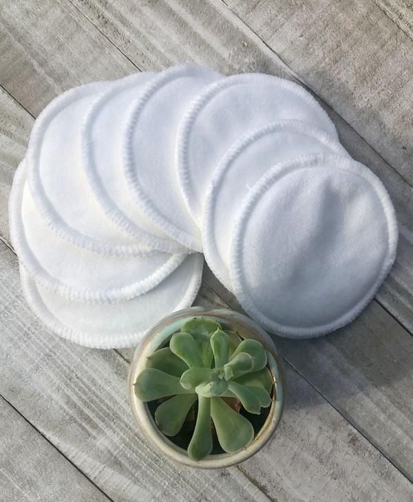 Reusable facial round pads 5-pack