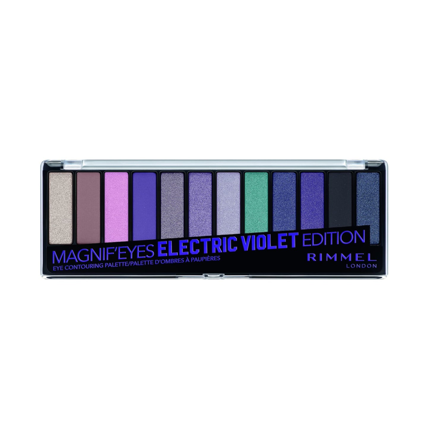 Magnif'eyes eyeshadow palette swatches on skin