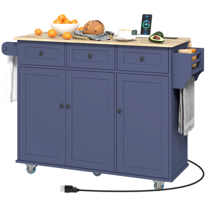 Kitchen island cart dimensions 1290 by 535 mm