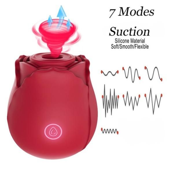 Rose Vibrator for Women Pleasure detail view 6