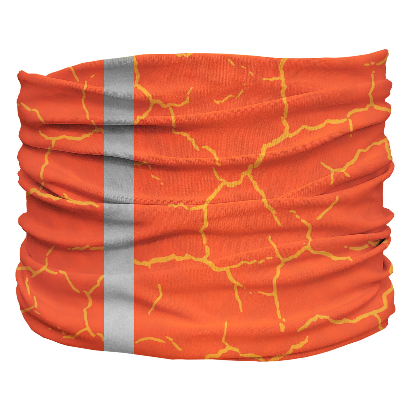 Smash Crackle Orange Pup Scruff Dog Neckwear