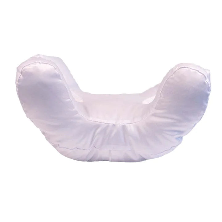 SilkGlow beauty sleep pillow gold and white color comparison