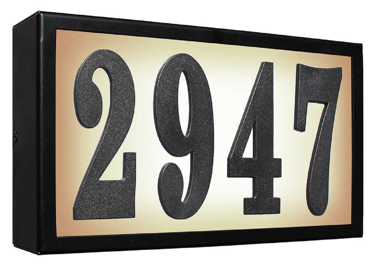 Serrano Lighted Address Plaque DIY Kit