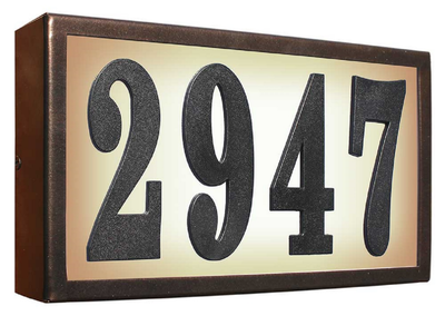 Serrano Lighted Address Plaque DIY Kit