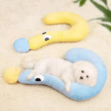 Cat scratch protector mat in blue color