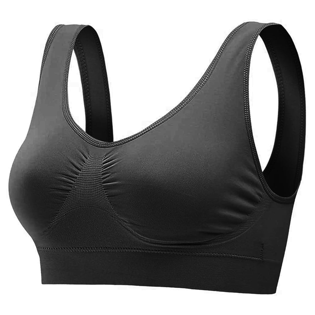 seamless sports bras packaged 3-pack from Arbasa