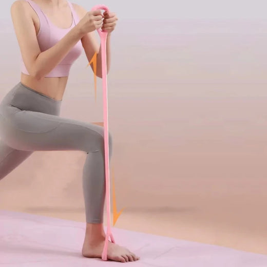 Figure 8 resistance band blue color variant