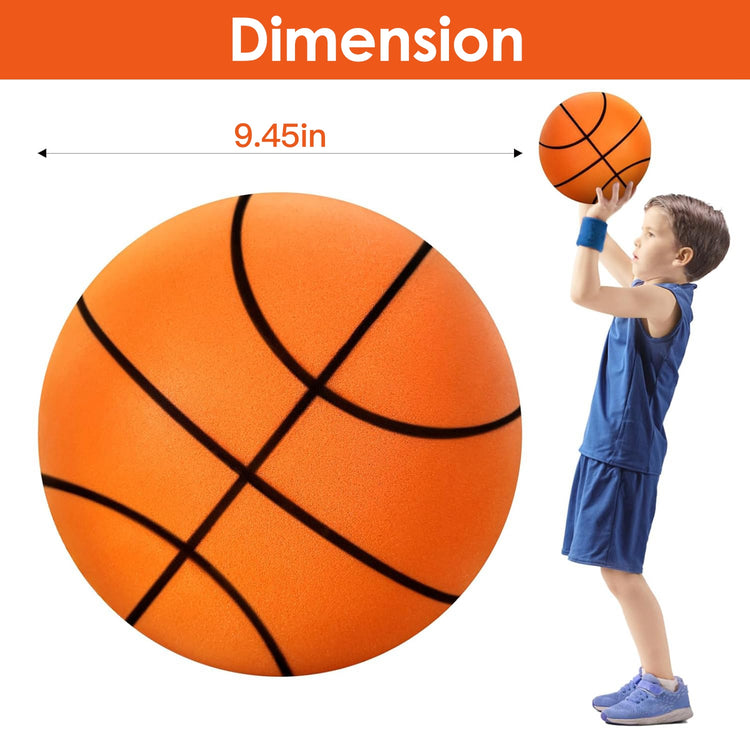 Quiet basketball for apartment practice