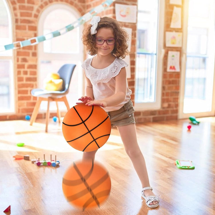 Silent basketball for kids and adult dribble practice