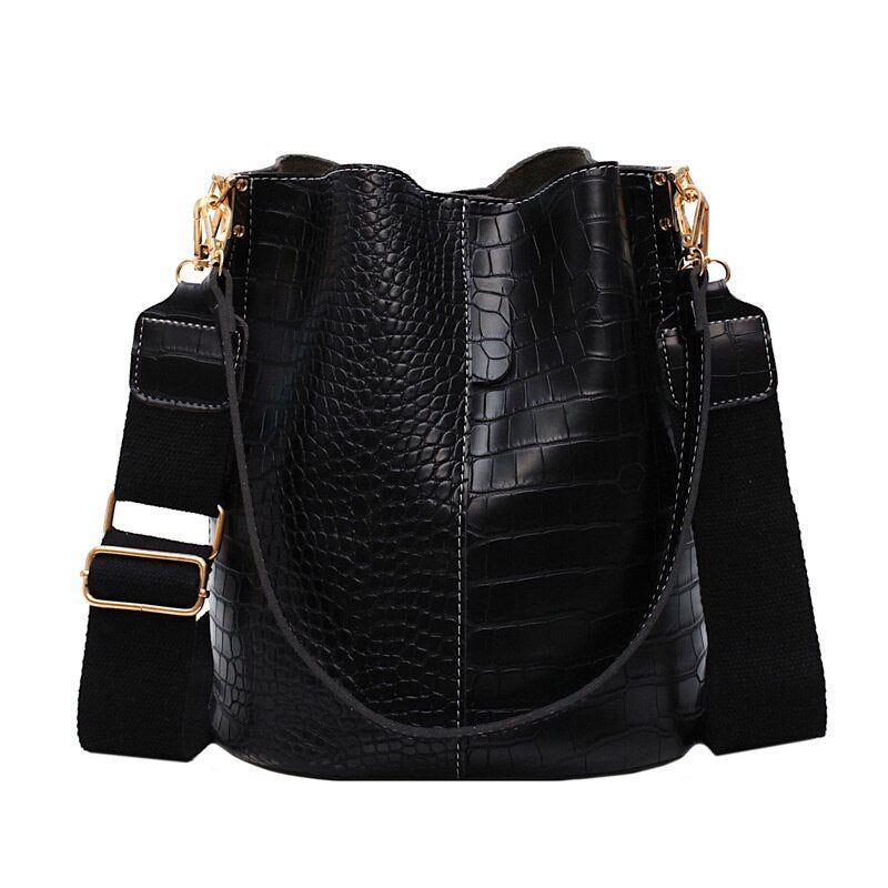 Bucket handbag shown in additional color option