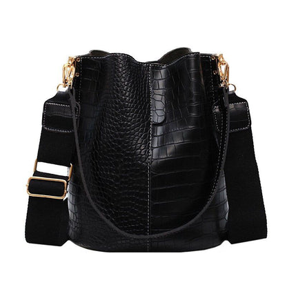 Bucket handbag shown in additional color option