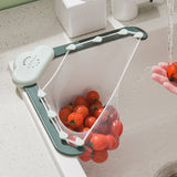 Sink drain mesh filter bag for kitchen sink