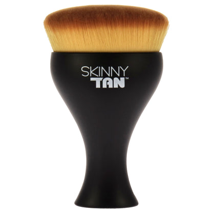 Skinny Tan body buffing brush front view