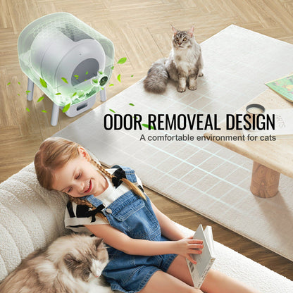 Smart Automatic Cat Litter Box2