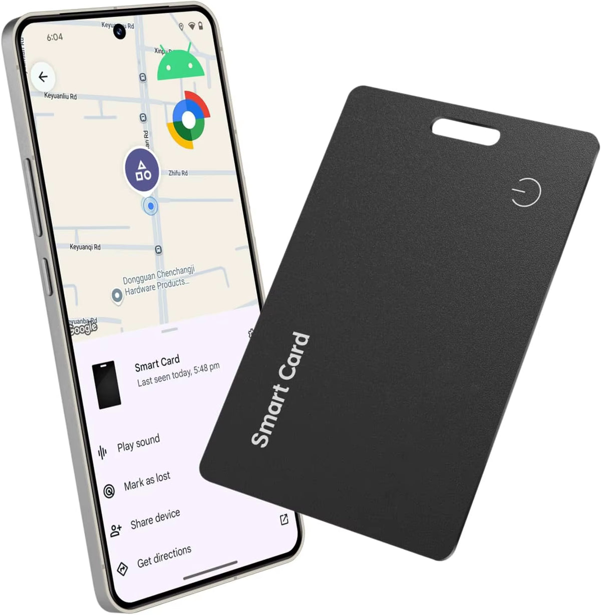 Bluetooth wallet tracker card with rechargeable battery