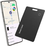 Bluetooth wallet tracker card with rechargeable battery