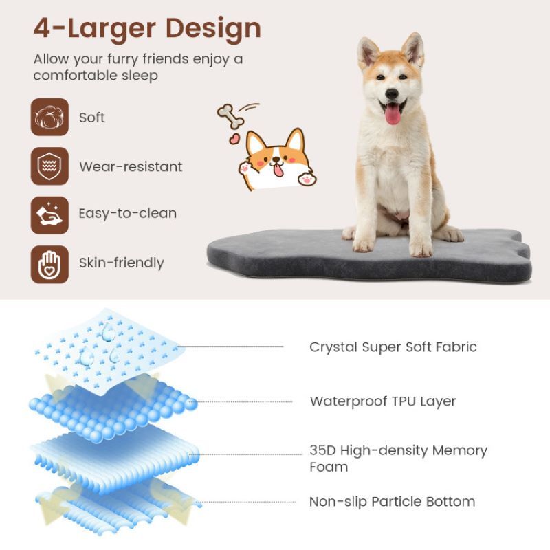 Soft Memory Foam Pet Bed9
