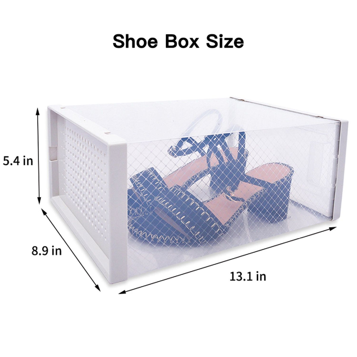 Stackable Clear Plastic Shoe Boxes10