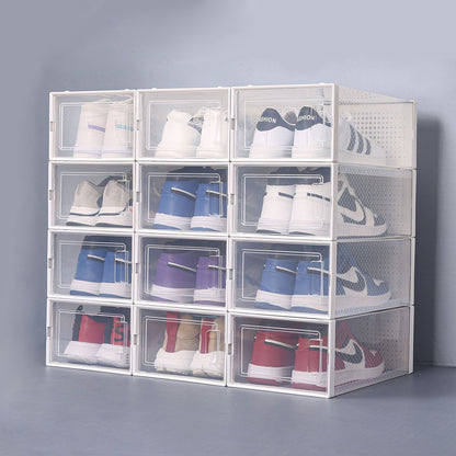 Stackable Clear Plastic Shoe Boxes12
