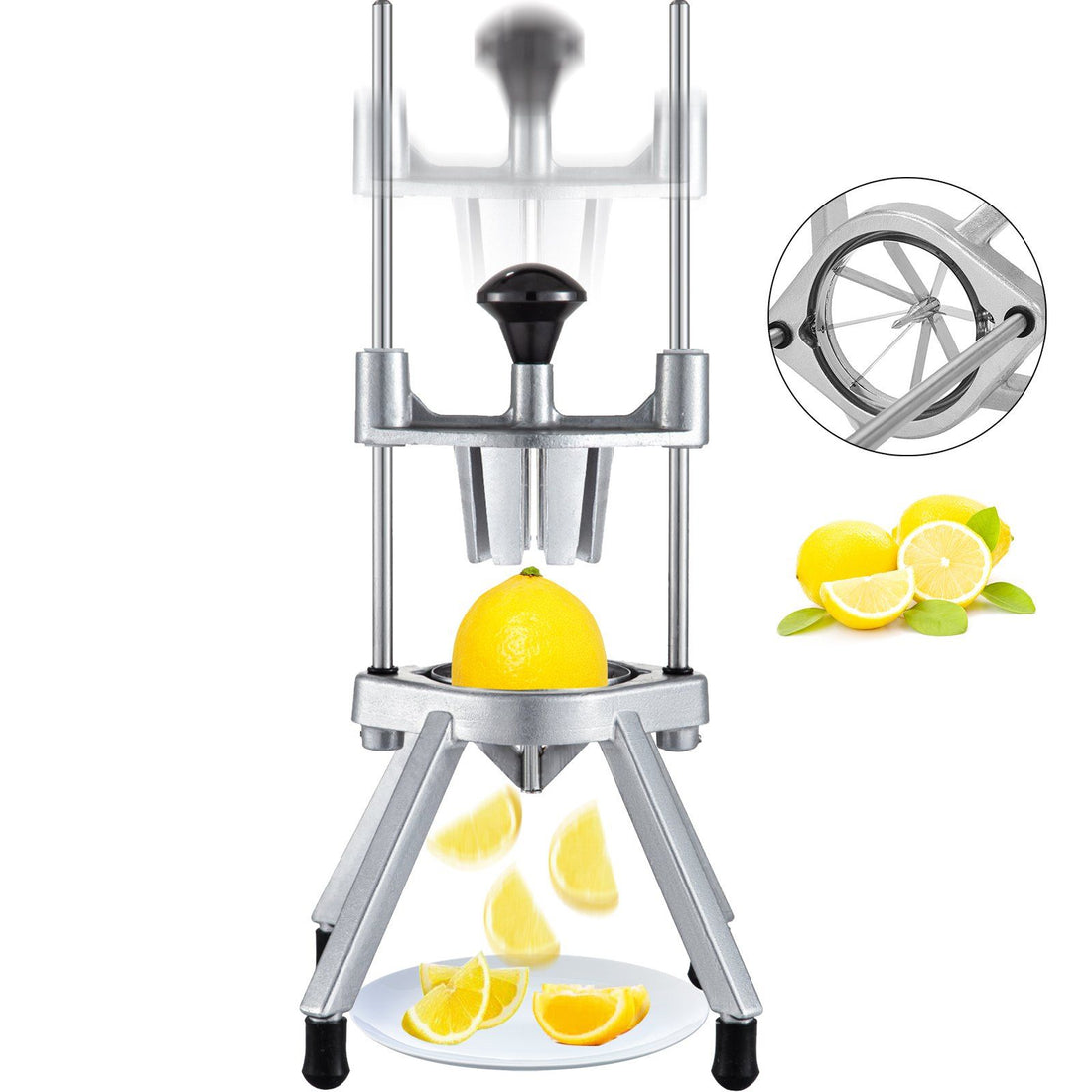 Stainless Steel 8-Section Fruit Wedger main product photo