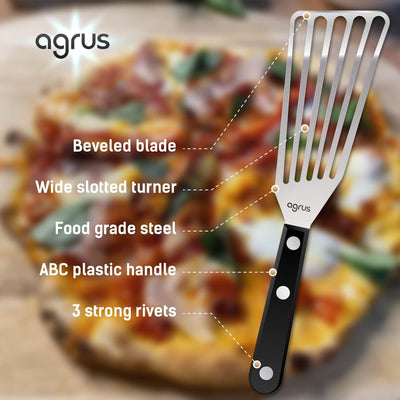 Stainless Steel Fish Spatula Slotted Turner