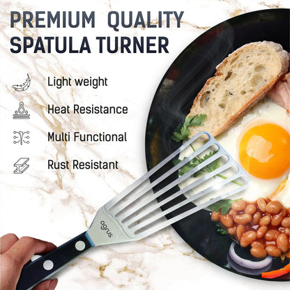 Stainless Steel Fish Spatula Slotted Turner4