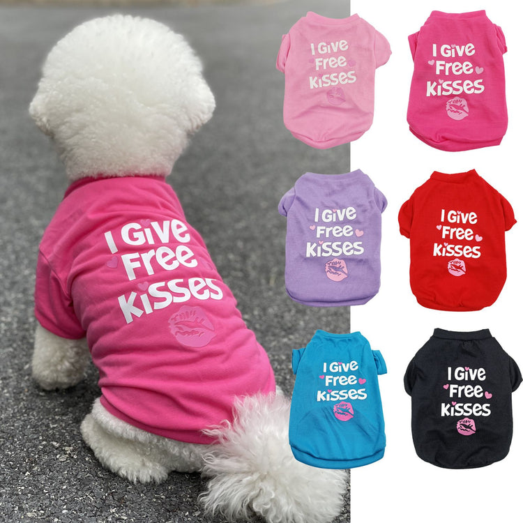 Dog tank top in soft cotton, summer fit